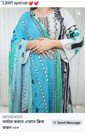 Charisma Luxury (sea blue n dusty white)