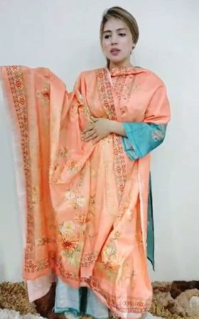 (Tx) tossor silk (peachy orange)