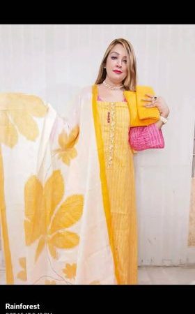 Pink rose ganga ( Yellow )