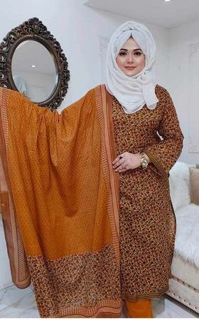 Tiny Flowers Patel's ( Mustard Yellow)