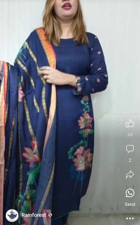 (Sm) gorgeous ganga ( Blue )