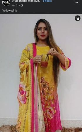 (Tx) pink Falgun (Yellow)