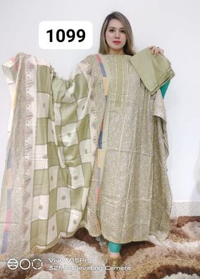 Unstich sadabahar ( olive )