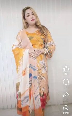 Nur E Ayesha Lawn ( Mustard )