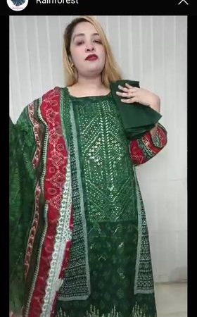 Velvet rewat (green)