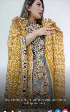 Q. Kolka kalamkar ( mustard )