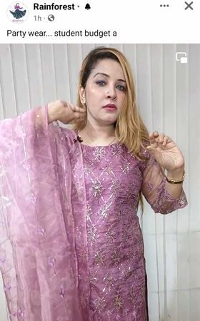 Party Wear Student Budget e ( Mauve )