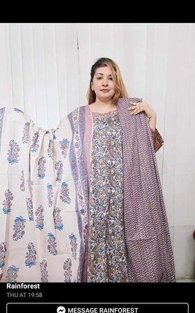 Cotton Joypuri (purple)