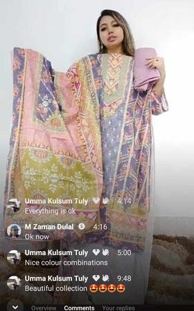 Q. Chunri style (violet)