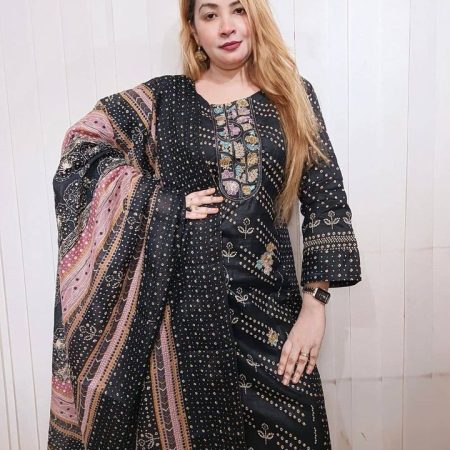 (JN) chunri mumtaz (black)