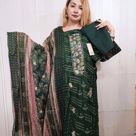 (JN) chunri mumtaz (green)