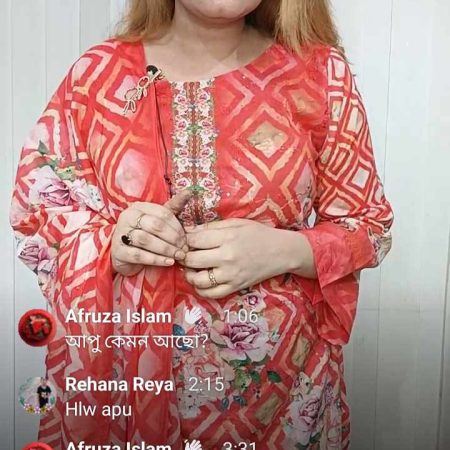 M. Pearl farina ( orangish red )