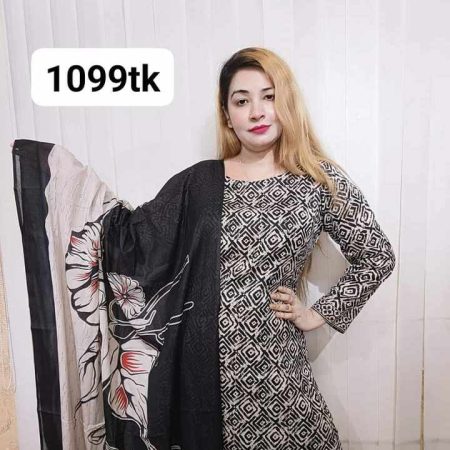 New ( Black n Off-whiite ) ( borfi ) Ganga