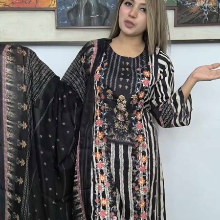 (M). Stripe ganga (black)