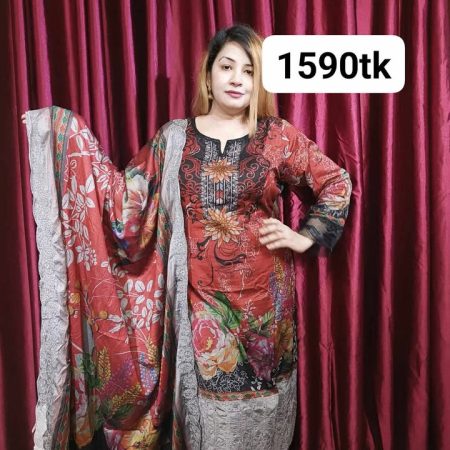 (Tx)silver cotton with Bowring (maroon)