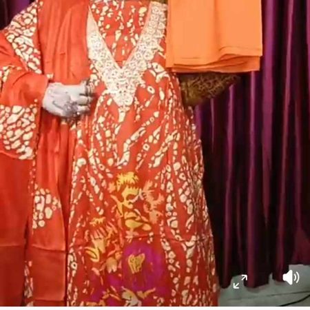 Zebra pattern (orange)