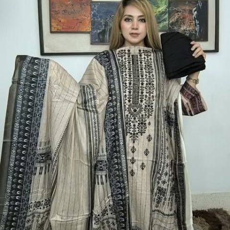 (Cr)peach gold black emb (Dusty)