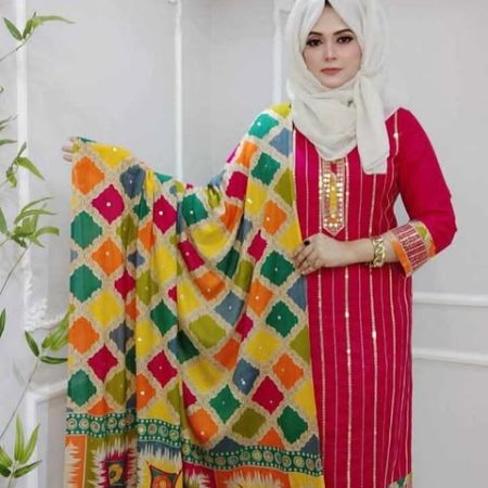 (RT)Delhi boutique ready 3 piece (majenda)