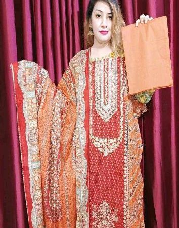 (M)ibadat foil (red orange)